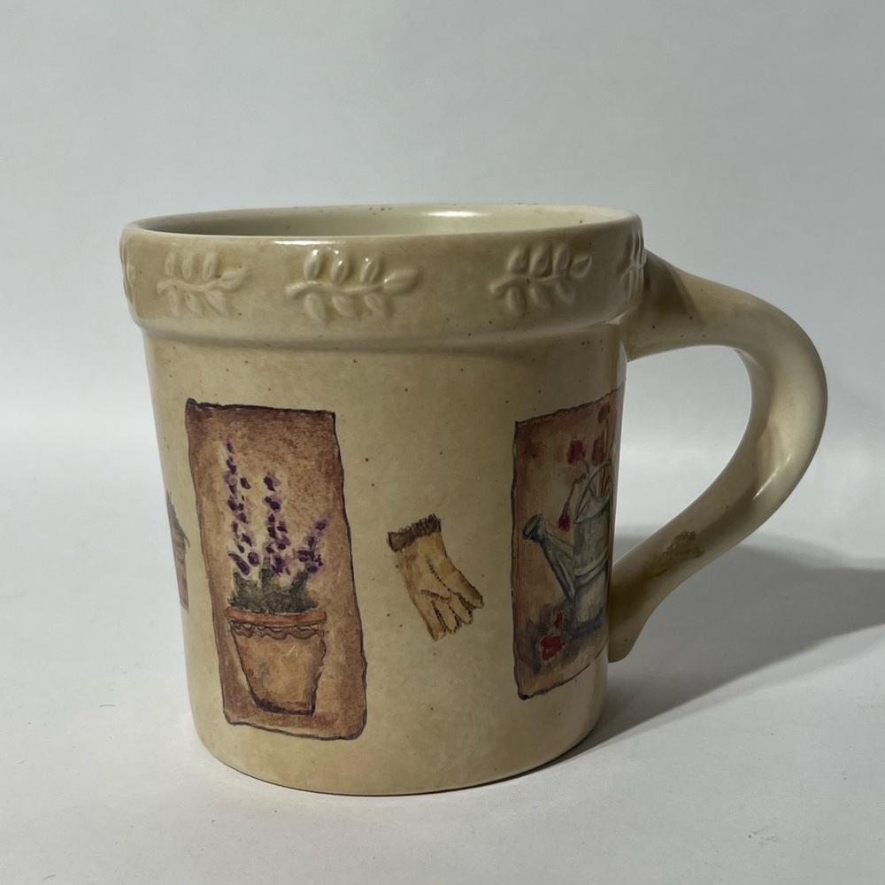 Genuine Sonoma Home Goods Coffee cup Oversized Summer Fields